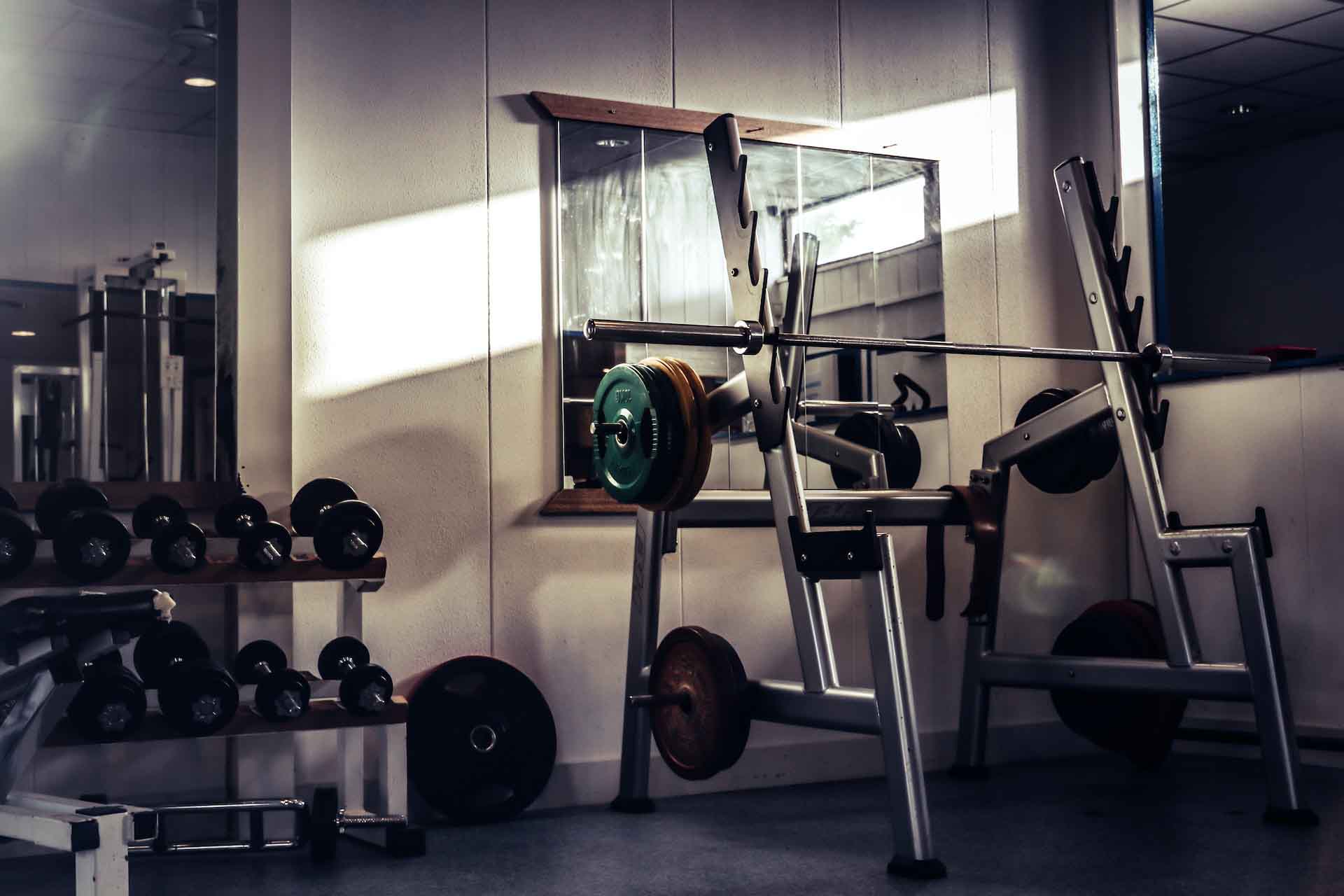 Mountain trail and fitness centre